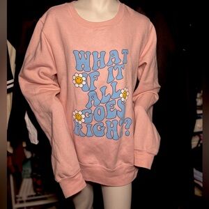Oversized Graphic Women's Sweater
